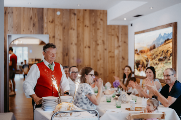 Festliches Essen im Hotel Brückenwirt