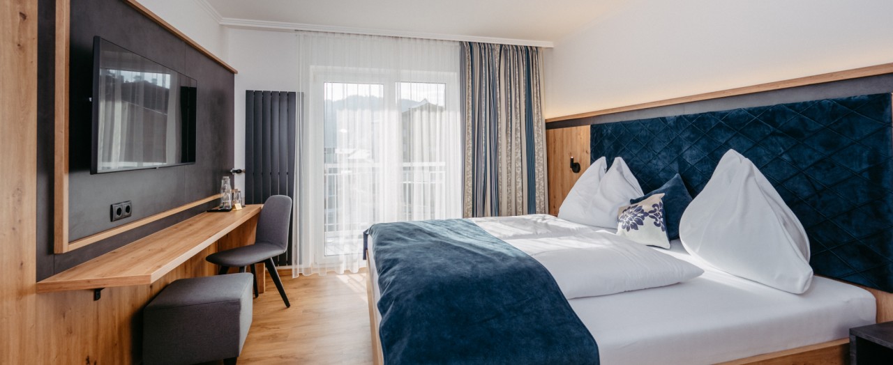 Modern und komfortable Zimmer im Hotel Brückenwirt