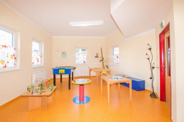 Spiel- und Aufenthaltsraum für Kinder im Hotel Brückenwirt